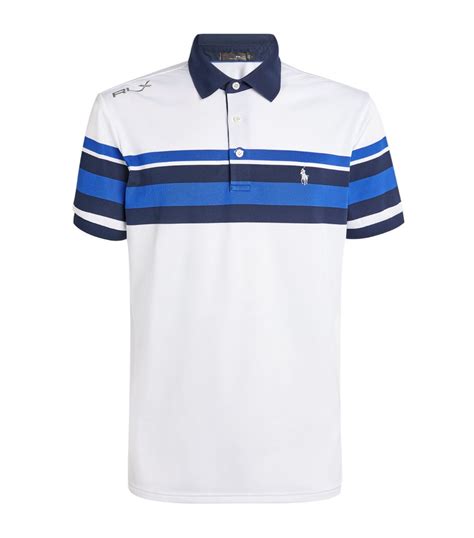 RLX Ralph Lauren Striped Polo Shirt Harrods IN