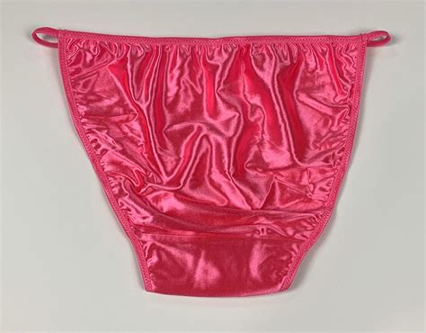 Satin String Bikini Pink Lexington Intimates
