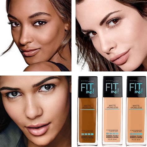 Fit Me Foundations Blush Bronzers Concealers By Maybelline Find