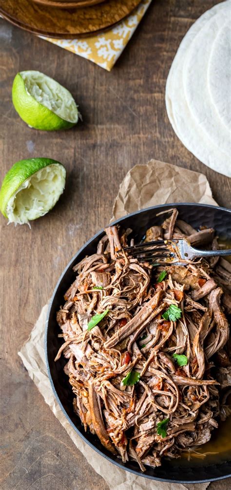 Mexican Shredded Beef I Heart Eating