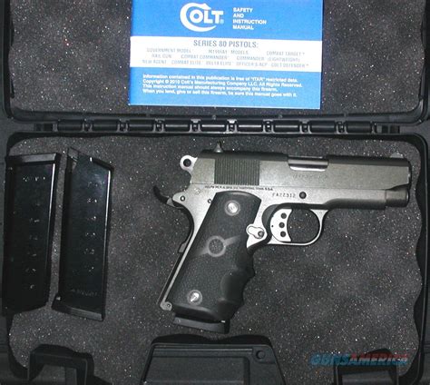 Colt Series 80 Officers Model 45 Caliber 3 Ma For Sale