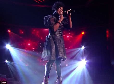 x factor 2011 misha b voted off semi final daily mail online