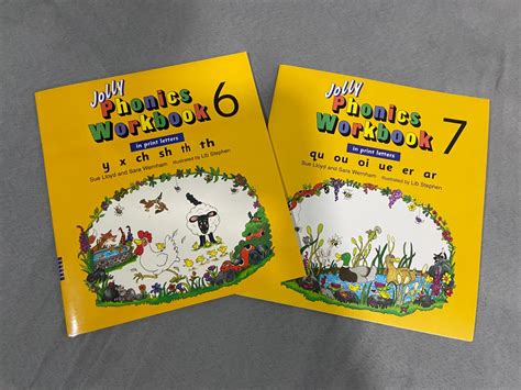 Jolly Phonics Workbook 6 And 7 In Print Letters Hobbies And Toys Books