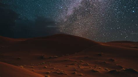 Download Desert Night Starry Sky Nature Wallpaper 3840x2160 4k Uhd