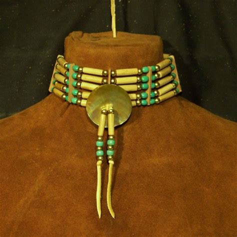 Native American Bone Chokers Lost River Trading Co Turquoise