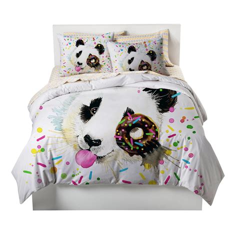 Panda Sprinkles Donut Big Kids Bedding Collection In 2021 Bed