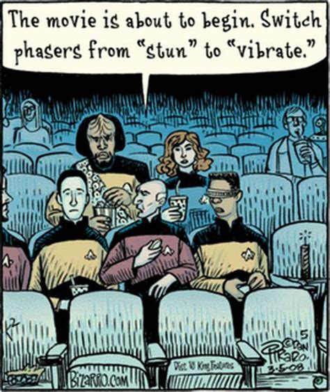 Funny Cartoons Joke Switch Phasers From Stun To Vibrate Star