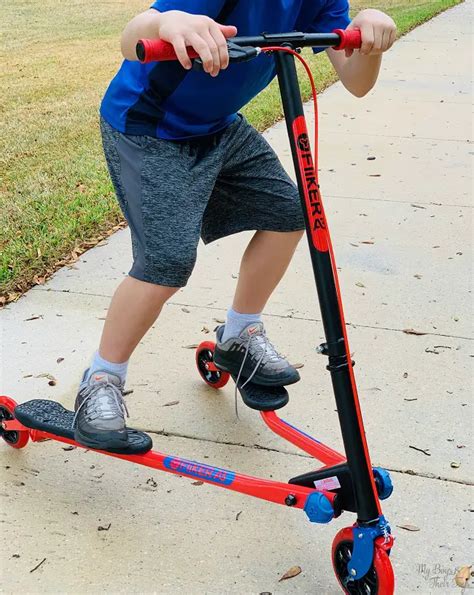 Yvolution Fliker Scooter Review My Boys And Their Toys