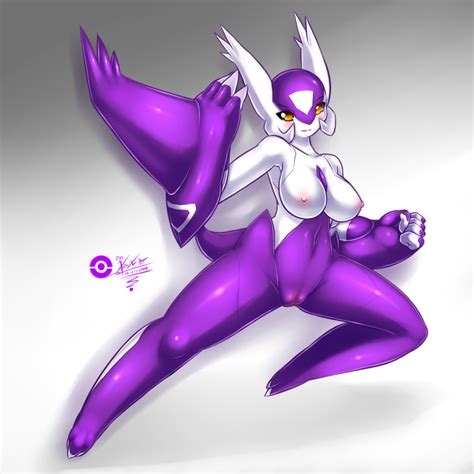 Rule 34 Anthro Anthrofied Breasts Claws Latias Looking At Viewer Mega
