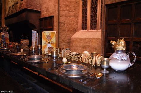 harry potter fans can have breakfast in hogwarts great hall this summer daily mail online