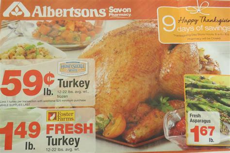 Some stores open 6 a.m. The Best Albertsons Thanksgiving Dinner - Best Diet and Healthy Recipes Ever | Recipes Collection