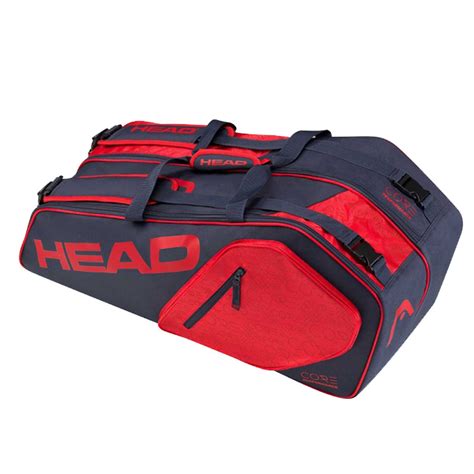 Buy Head Core Super Combi 9r Tennis Kit Bag Navyred Online
