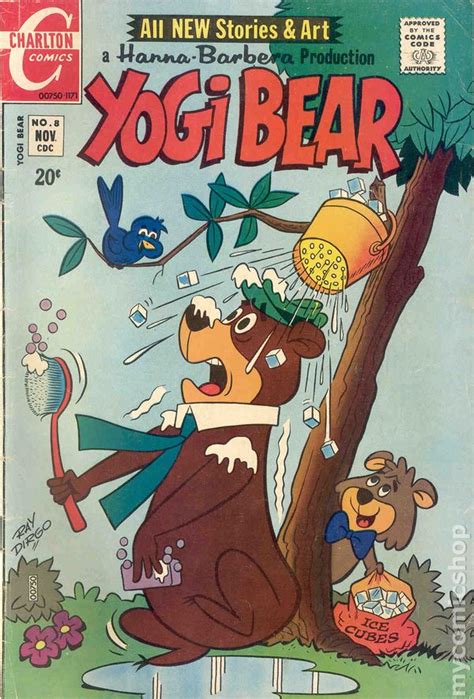 yogi bear 1970 charlton comic books