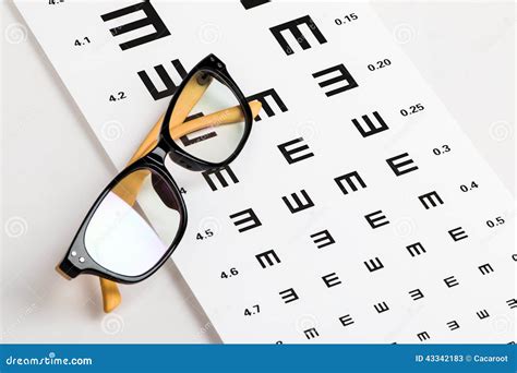 Optometrist Chart Stock Image Image Of Exam Diagnostic 43342183