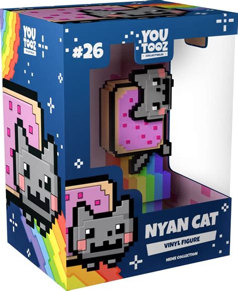 Buy Youtooz Nyan Cat Vinyl Figure 45 Youtooz Meme Nyan Cat Figure Flying Poptart Cat Figure