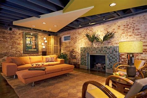 Use a wood painting tips could be the best basement ceiling ideas for you. Good Unfinished Basement Ceiling Ideas — Home Design Ideas