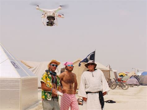 Personal Drones Fly Above Burning Man Ieee Spectrum