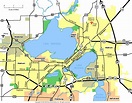 Map of Madison Wisconsin - TravelsMaps.Com