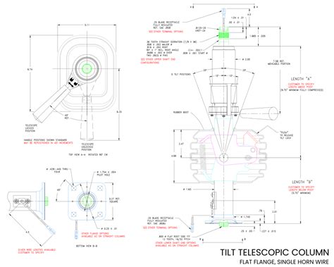 Telescoping Tilt Steering Columns Off Road Steering Columns Bsm