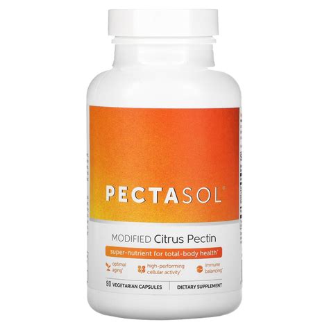 Econugenics Pectasol C Modified Citrus Pectin 90 Vegetarian Capsules