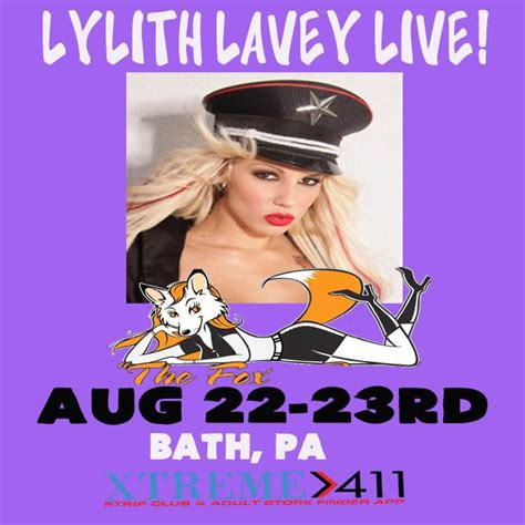 Lylith Lavey Live Bath Strip Clubs And Adult Entertainment