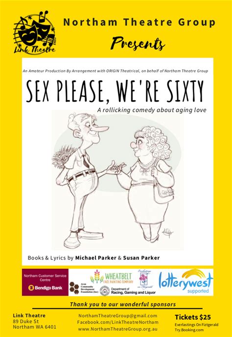 Sex Please Were Sixty Northam Theatre Group