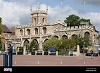 huntingdon town centre cambridgeshire england uk gb Stock Photo - Alamy