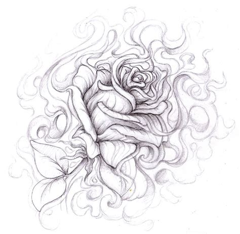 Rose Drawings Magellin Blog A Wicked Rose My