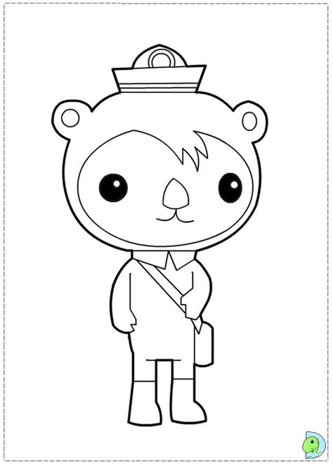 Octonauts Tunip Coloring Sheets Coloring Pages