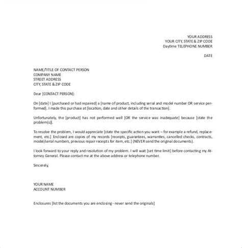 The purpose of a complaint letter is to bring your grievance to the notice of the concerned party so that corrective action can be taken wherever possible. 19+ Formal Complaint Letter Templates - PDF, DOC | Free ...