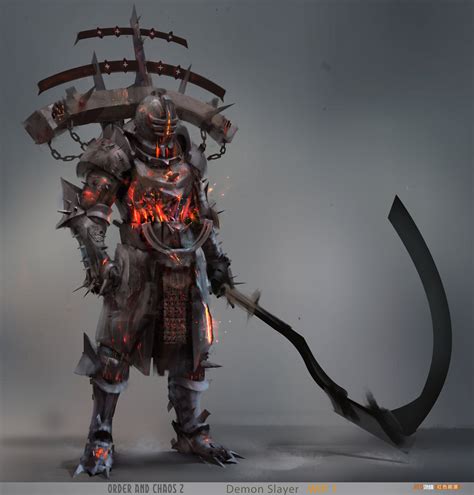 Artstation Demon Slayer Stan Poltavsky Fantasy Armor Fantasy