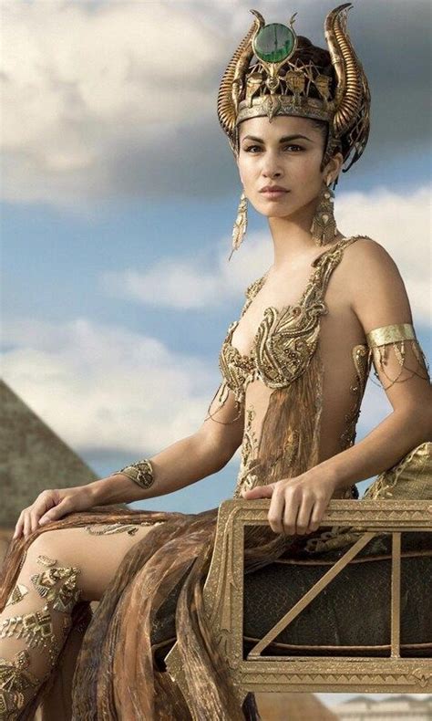 Elodie Yung As Hathor Gods Of Egypt Wallpapers Egyptian Fashion Egyptian Women