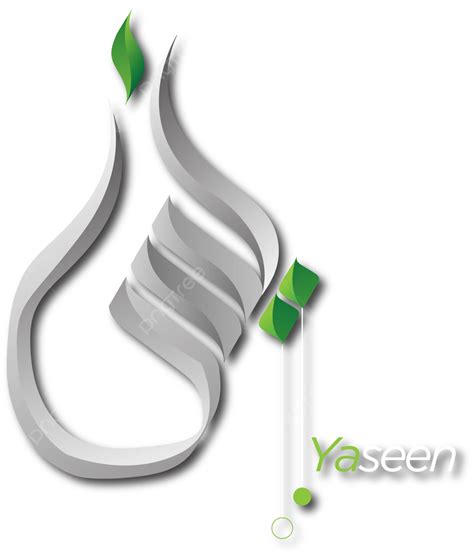 Arabic Logo Yaseen Vector Arabic Calligaphy Name Arabic Png And