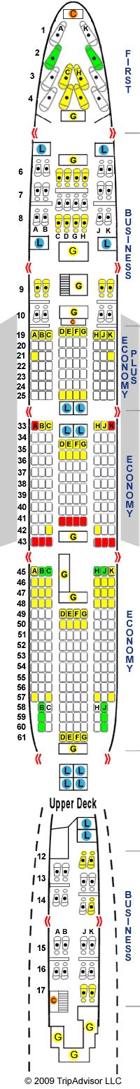 United Boeing 767 300 Seat Map World Map