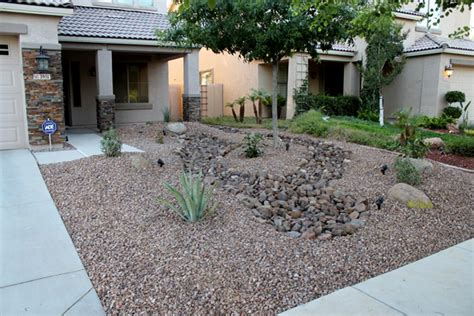 Desert Landscape Design Arizona Front Yard Remodel