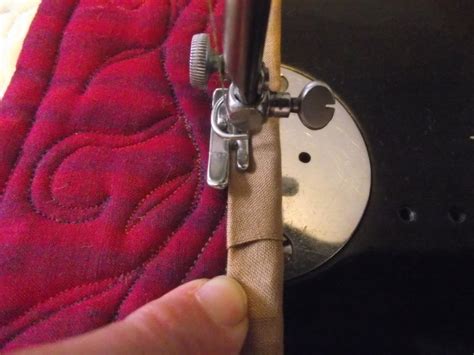 Lizzie Lenard Vintage Sewing Overlapping Binding