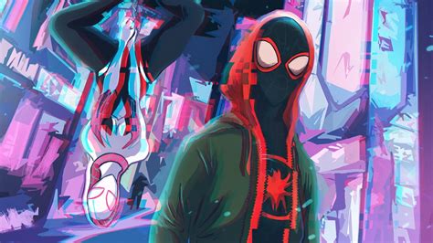 Movie Spider Man Into The Spider Verse 4k Ultra Hd Wallpaper By George