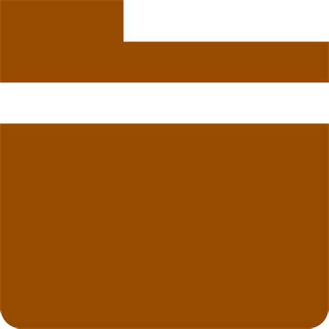 Brown Folder 5 Icon Free Brown Folder Icons