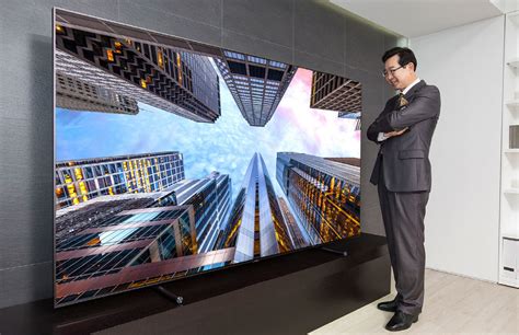 Samsung Dévoile Une Télé Qled 4k De 88 Pouces Au Tarif Presque