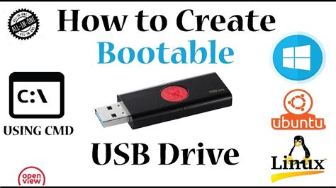 How To Create Bootable Usb Drive Using Cmd Youtube