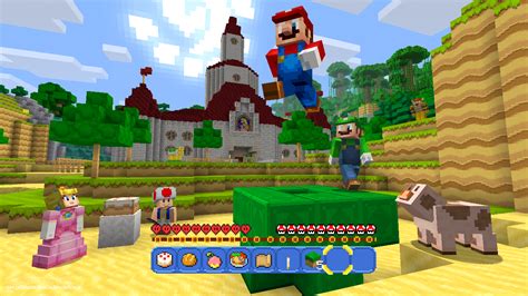 Minecraft Descarga Gratis A Super Mario En Wii U