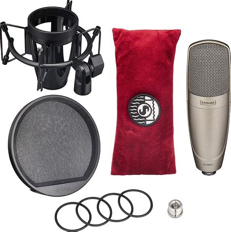 Shure Large Dual Diaphragm Side Address Condenser Vocal Microphone Ksm42 Sg Buy Best Price In
