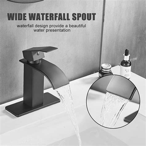 Augusts Single Hole Faucet Single Handle Bathroom Faucet Wayfair