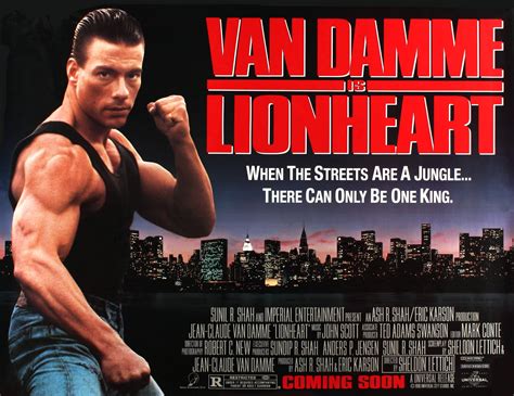 Lionheart Jean Claude Van Damme Van Damme Movie Posters