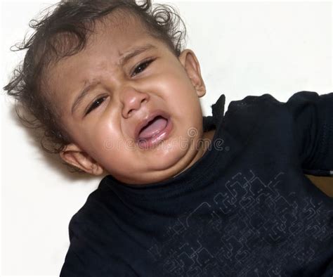 Indian Baby Crying Stock Photo Image Of Tears Childhood 43331746