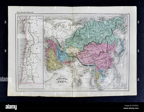 China Siberia Map Political Map Banque De Photographies Et D’images à Haute Résolution Alamy