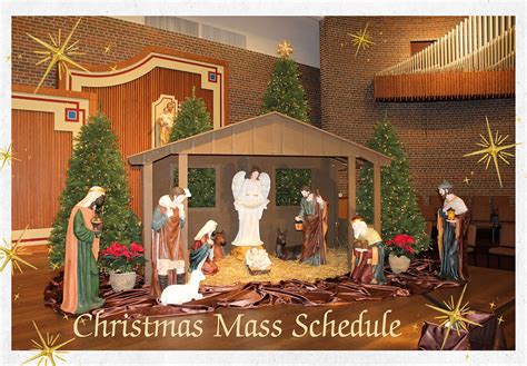 Christmas Mass Schedule Pastorate 8