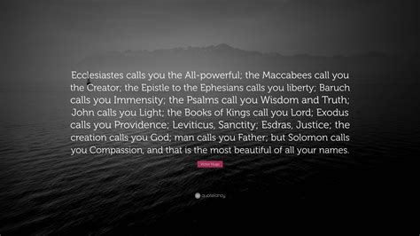 Victor Hugo Quote Ecclesiastes Calls You The All Powerful The