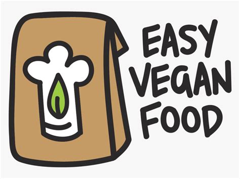 Easy Vegan Food About Vegan Food Cartoon Hd Png Download Kindpng