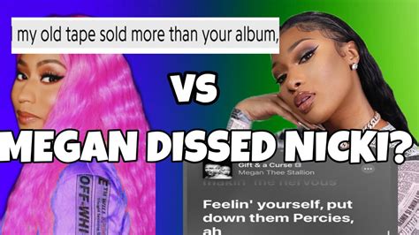 Megan Thee Stallion Disses Nicki Minaj On Instagram And Nicki Minaj